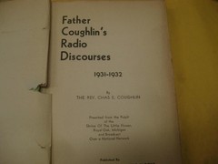 Father Coughlin’s Radio Discourses, 1931–1932 first edition