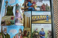 Action Bible,God’s Redemptive Story,Graphic Narrative,Sergio Cariello 1st Ed HC