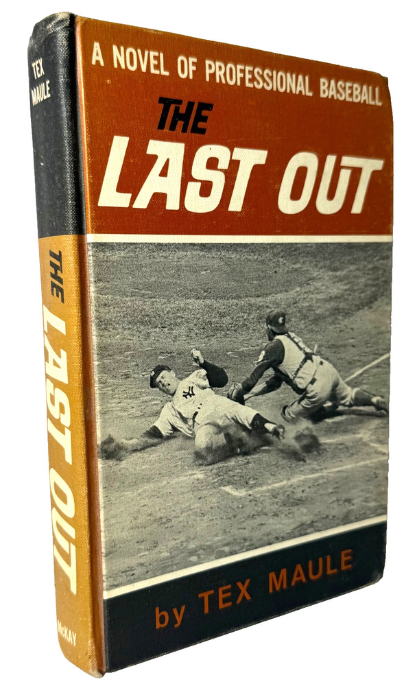 The Last Out, Tex Maule, 1964, Hardcover, Baseball