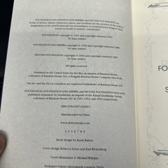 THE FOUNDATION TRILOGY Isaac Asimov -Bonded Leather Gilded