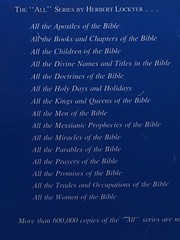 All The Parables of the Bible by Herbert Lockyer Lockyear Zondervan HCDJ