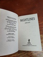 Nightlines by John Lutz 2004 Paperback Alo Nudger Series #2