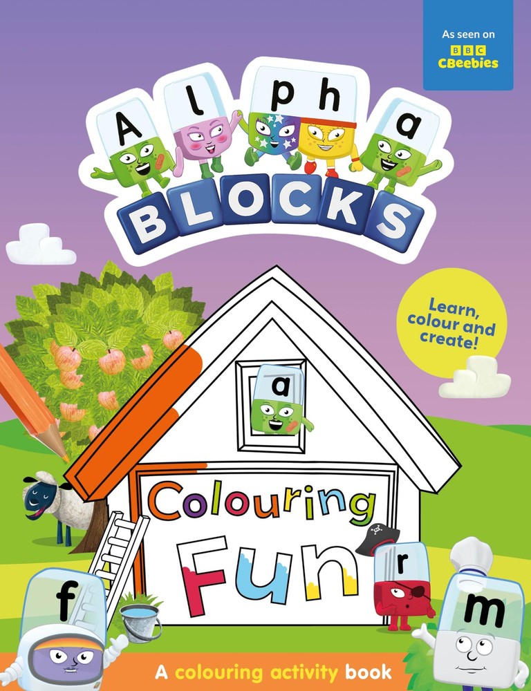 Sweet Cherry Publishing ALPHABLOCKS COLOURING FUN. By Unknown Au