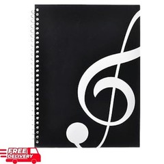 Coguzed 100 Pages Blank Sheet Music Notebook – 26X19cm Staff Paper for Musicians