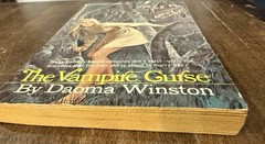 THE VAMPIRE CURSE By Daoma Winston 1971 Gothic Horror 1st Ed / 1st Print PB RARE