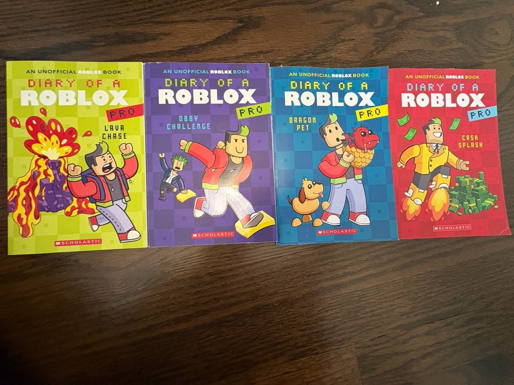 Roblox Books Set Of 4 Kids Chapter Books