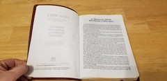 Holy Bible Kenneth Copeland KJV Reference Edition Genuine Leather Red Letter