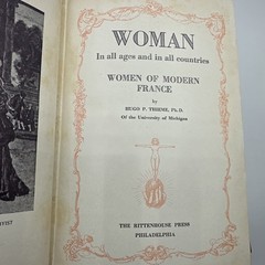 Woman in All Ages and in All Countries 10 vols Set 1908
