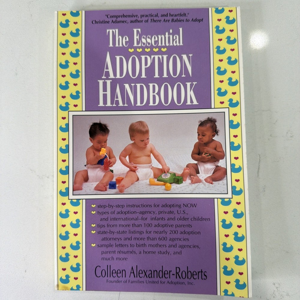 Essential Adoption Handbook by Colleen Alexander-Roberts (1993, Trade Paperback)