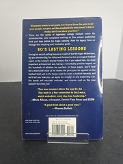Bo’s Lasting Lessons Bo Schembechler & John U. Bacon (2008, 1st Trade Ed) VG-