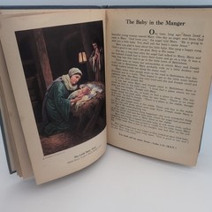 1948 Vtg Bible Homes & Families Mildred Edwards Christian Children Book Picture