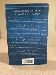 A Game of Thrones by George R R Martin (Hardcover DJ) Song of Ice and Fire