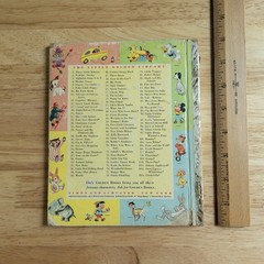 Once Upon A Wintertime Walt Disney Little Golden Book 1950 1st Ed A D12 Vintage