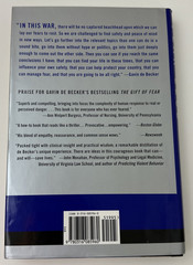 Fear Less Risk Safety Security Terrorism Hardcover Book Gavin de Becker 2002