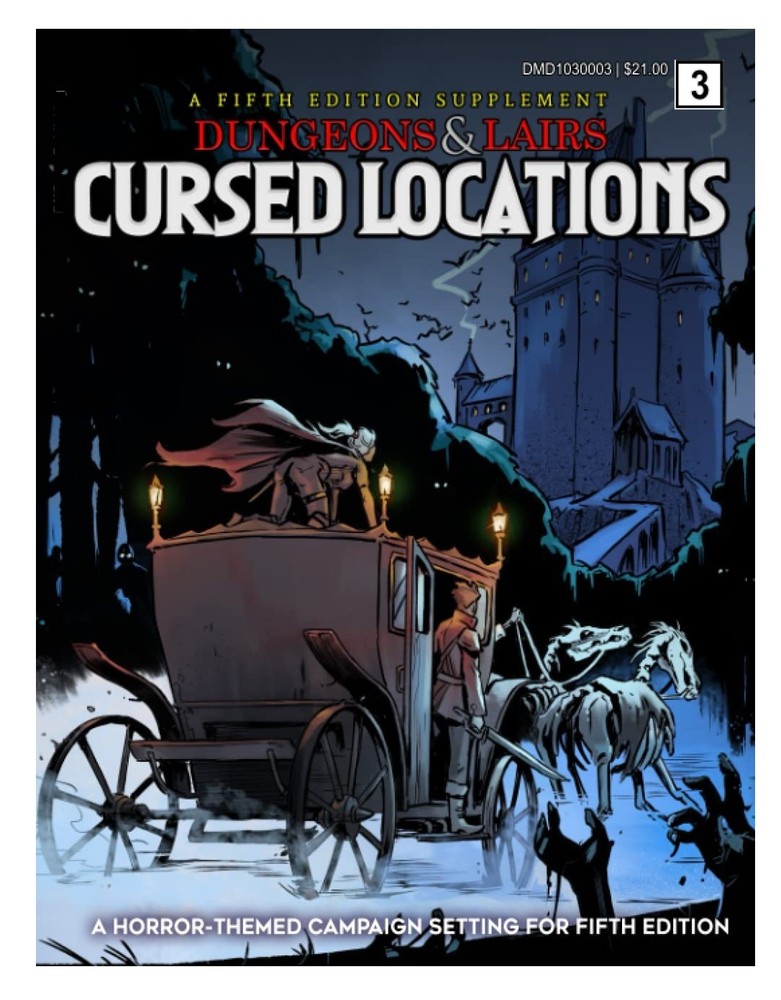 Dungeons & Lairs: Cursed Locations: A Horror-Themed Campaign Setting for 5E