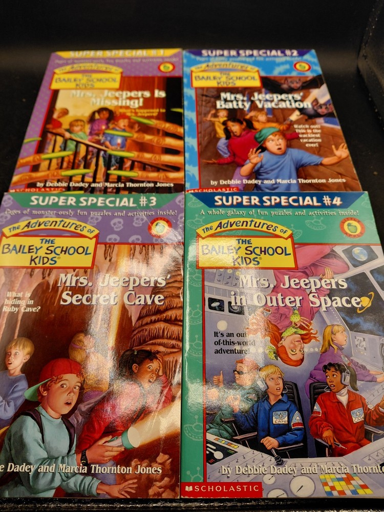 The Adventure Of The Bailey School Kids Super Specials 1-4 Mrs.Jeepers