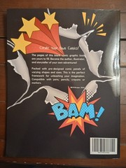 Limited Time Offer Debut! Blank Comic Book: Draw Your Own! 8.5×11″ / 108 pages