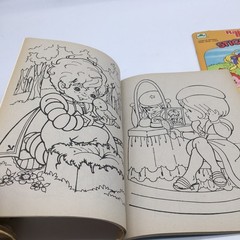 Rainbow Brite Coloring Book + Sticker Fun Golden Books Vtg 1984-85 UNUSED NOS