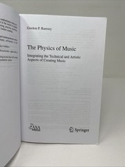 Physics of Music Integrating Technical Artistic Aspects Creating Music Springer