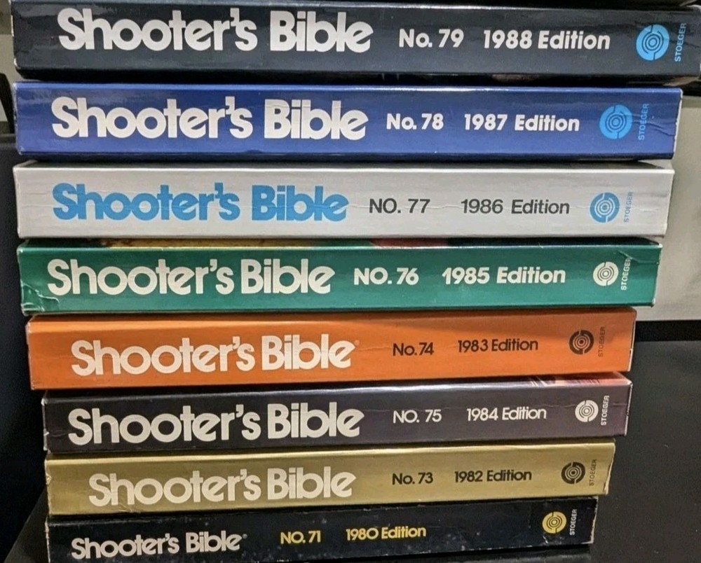 Shooter’s Bible Vintage Firearms Reference Book Choose Year R F Scott
