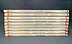 The Gymnasts Book Lot Apple Fiction Scholastic #4 9 10 12 13 14 17 19 21 Vintage