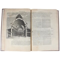 1684 Architecture VITRUVIUS Ten Books 2nd Ed Enlightenment Renaissance Engraving