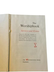 The Worshipbook Services and Hymns 1972 Presbyterian Religion Westminster Press