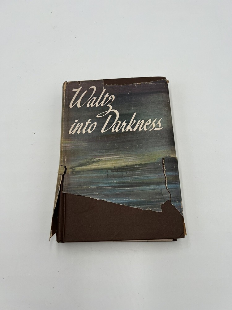 Waltz into Darkness 1947 Hardcover by William Irish 3rd Printing VTG Dust Jacket