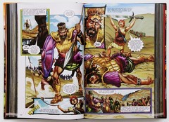 The Action Bible God’s Redemptive Story Illustrated by Sergio Cariello 2020 HC