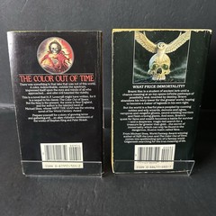 Color Out of Time & In Yana, the Touch of the Undying Michael Shea DAW Books x 2