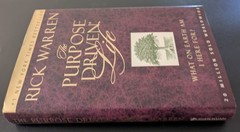 THE PURPOSE DRIVEN LIFE What on Earth Am I Here For? RICK WARREN HC/DJ Guidance