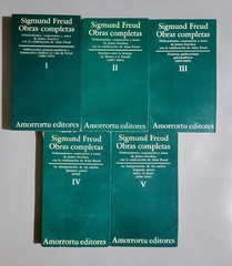 Sigmund Freud Obras Completas Books I-XIII Spanish 1982 Edition – Good