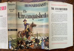 The Unvanquished by Howard Fast The Book League of America New York 1942 Good