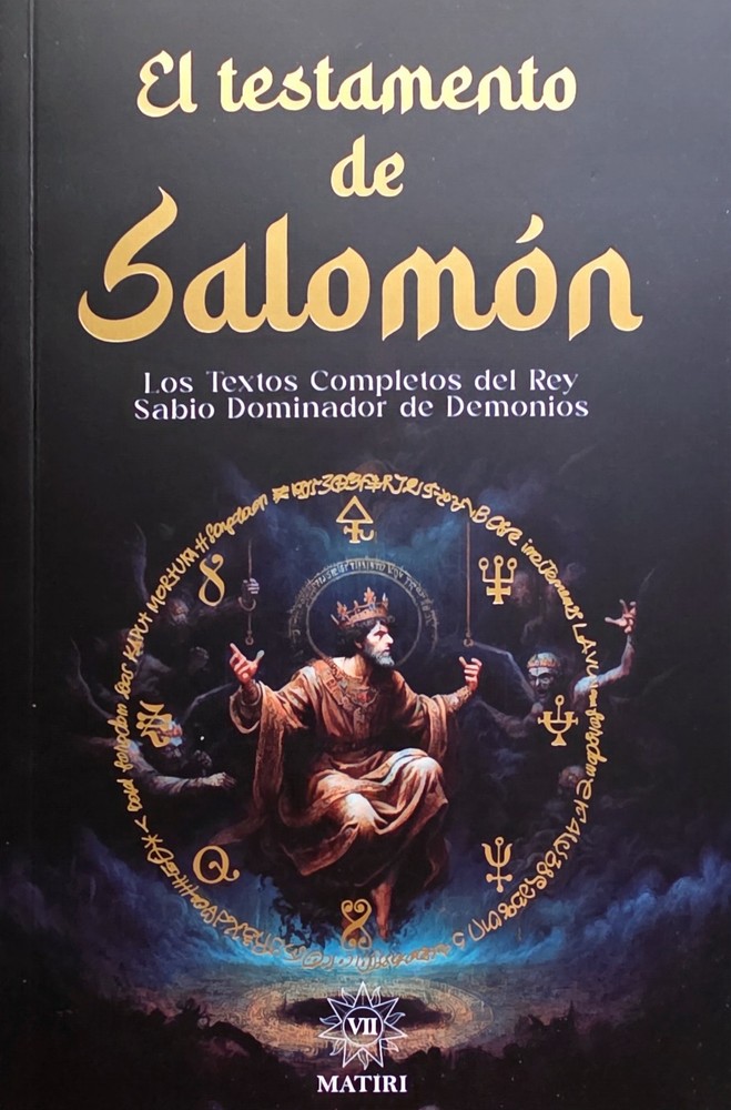 El Testamento de Salomon – Goecia & Claviculas Libro Book en Espanol 543 Pages