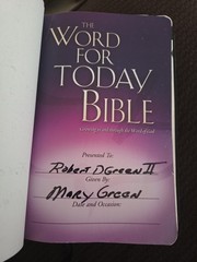 The Word for Today Bible NKJV Chuck Smith Calvary Chapel Genuine Cowhide Leather