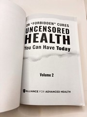 25 Forbidden Cures Uncensored Health You Can Have Today Volume 2 Paperback