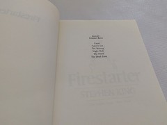 Stephen King – Firestarter- Hardcover – First Edition The Viking Press 1980