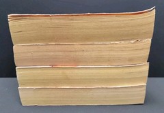 Lot of 4 1980’s Vtg Paperback Beeline Double Novels SC