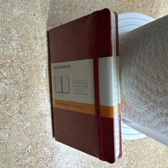 Moleskine Ruled Notebook, Hard Cover, 3.5″ x 5.5″ 192 Lined Pages Red