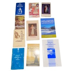 Lot of Vintage pamphlets: Christian / Catholic / Religious texts, set of 10