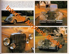 JAGUAR HBDJ SS100 MARK V XK120 C-TYPE D-TYPE XK150 E-TYPE XJ6 MARK II LINDNER-NO