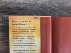 Harry Potter and the Cursed Child Parts 1 & 2 First Edition Hardcover Script