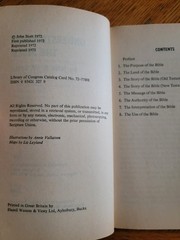Understanding the Bible, John R. W. Stott