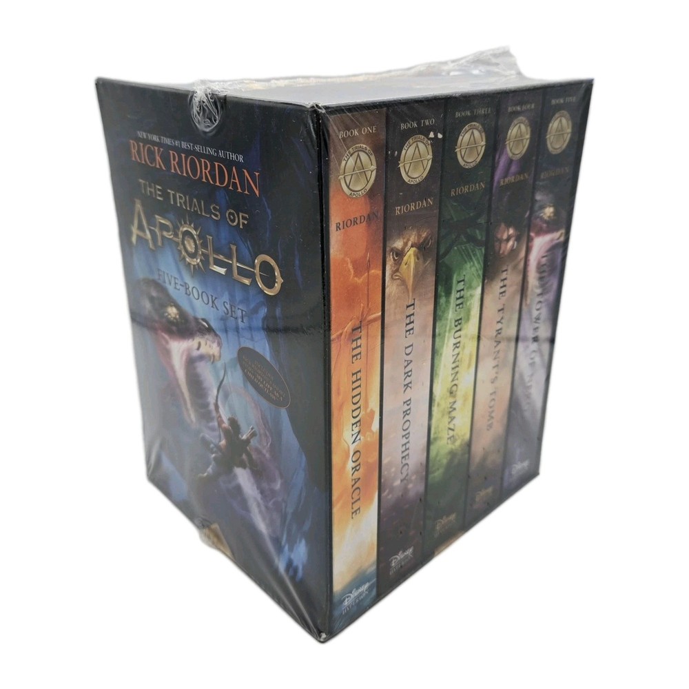 NEW SEALED The Trials of Apollo 5 Book Paperback Boxed Set by Rick Riordan