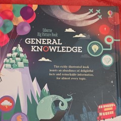 Usborne Big Picture Book General Knowledge Hardcover Illustrated English
