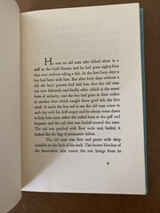 The Old Man and the Sea by Ernest Hemingway – Scribner’s HC – 1952 copyright