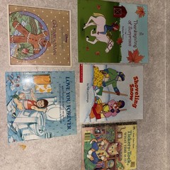 Lot of 5 Children’s Books — Picture Books & Early Readers — Mixed Titles