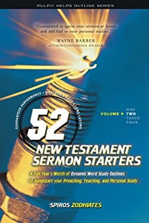 52 New Testament Sermon Starters : Exegetical Preaching Spiros Zo