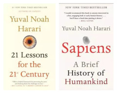 21 LESSONS & SAPIENS 2 book set By Yuval Noah Harari New stock Fast shipping