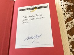 Bill O’Reilly “The No Spin Zone” Hardcover Signed Brand New